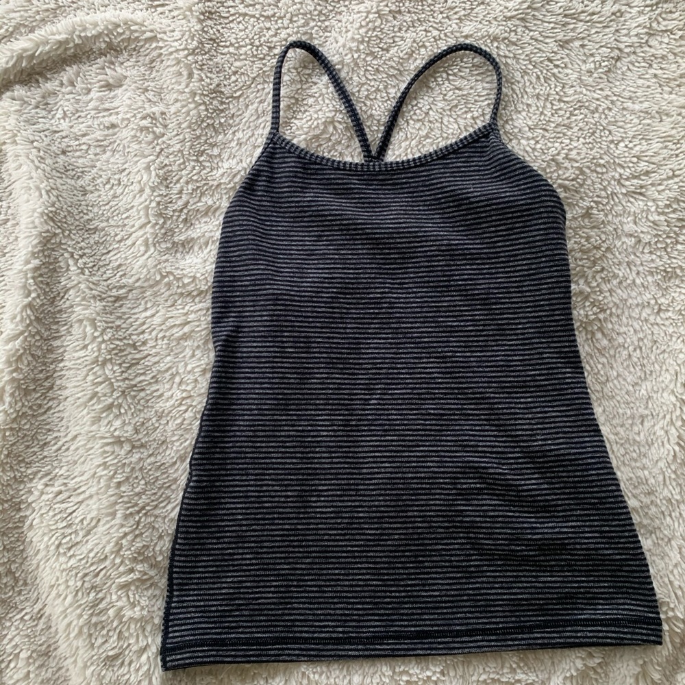 Gray Lululemon Tank Top